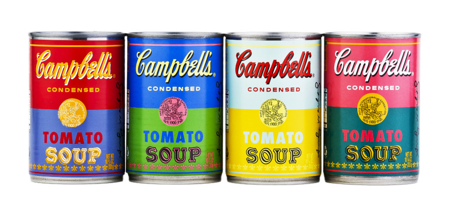 Andy Warhol Limited Edition Campbell's Soup Cans
